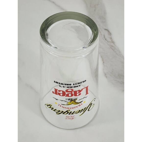 Yuengling Traditional Original Amber Beer Lager 16oz Pint Beer Clear Glass 6" - Picture 8 of 10